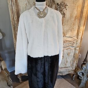 Fever White Teddy Jacket